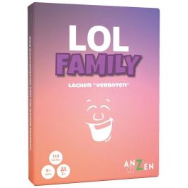 ANZEN LOL FAMILY - Juego de Cartas Lachen verboten - Versión familiar, 2-12 Jugadores, 8+ años, 15 min Precio: 37.50000056. SKU: B1CYNWYLFS
