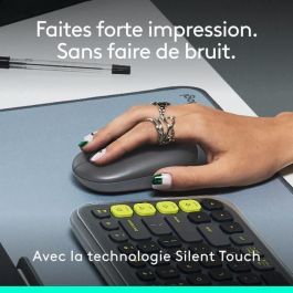Raton Inalambrico Logitech Pop Mouse Grafito Raton Inalambrico Logitech Pop Mouse Grafito