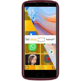 Bea-fon M7 Lite 4G Senior Smartphone rojo