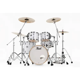 Pearl Batería Profesional 2014Bx/1007T/1208T/1414F - Cascos de Arce Maple White Marine Pearl