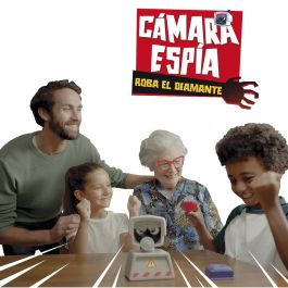 Bizak 30693271 Juego de Mesa Cámara Espía Atrapa el Diamante - Desafío de Detección y Sigilo para Niños +5 años