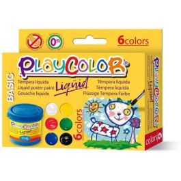 Playcolor Témpera Líquida Básic Set 6 Botes 40 mL C-Surtidos Precio: 4.79000038. SKU: B14Q5C964J