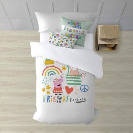 Funda Nórdica Peppa Pig Together Multicolor 175 Hilos 140 x 200 cm Funda Nórdica Peppa Pig Together Multicolor 175 Hilos 140 x 200 cm
