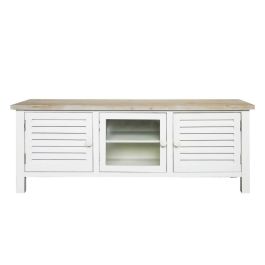 Mueble de TV DKD Home Decor Abeto Blanco Madera MDF 120 x 40 x 45 cm
