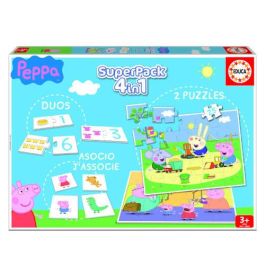 Educa Borrás Juego Educa Superpack Peppa Pig +3 Años 16229 - 2 Puzzles, Juego Asociativo y Encajables Precio: 16.59000024. SKU: S7123505