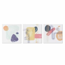 Cuadro Moderno DKD Home Decor Multicolor 1.8 x 40 x 40 cm (3 Unidades) Precio: 7.49999987. SKU: B169FHBQ9R