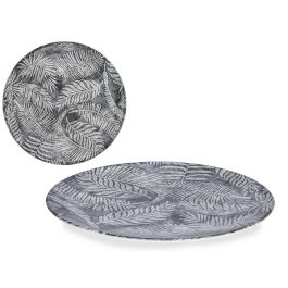 Plato Porcelana Llano 26Cm Hoja Vessia (24 Unidades) Plato Porcelana Llano 26Cm Hoja Vessia (24 Unidades)