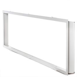 Marco Aluminio Panel LED 120x30Cm