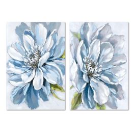 Cuadro Tradicional DKD Home Decor Azul 3 x 90 x 60 cm (2 Unidades) Precio: 52.5000003. SKU: B1BD6CS5Q4