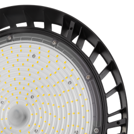 Philips 1916-NS-HB200W-D-CW Campana LED Industrial UFO 200W 36000Lm (180lm/W) Regulable DALI 5000K IP65 CRI80 90° para Almacenes y Naves