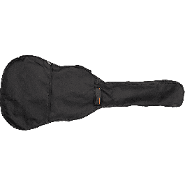 Tobago Funda Guitarra Acústica Poliéster 600D, Bolsillo, Correas Ajustables, Asa Lateral (Display 10 Un.)