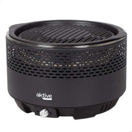 Barbacoa Portátil Aktive Redonda Sin humo Negro Acero Inoxidable Hierro 34 x 21,5 x 34 cm Barbacoa Portátil Aktive Redonda Sin humo Negro Acero Inoxidable Hierro 34 x 21,5 x 34 cm