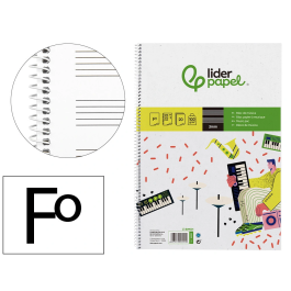 Liderpapel Bloc Música Pentagrama 3mm Folio 20 Hojas 100 g/m² Precio: 2.50000036. SKU: B16T249YL3