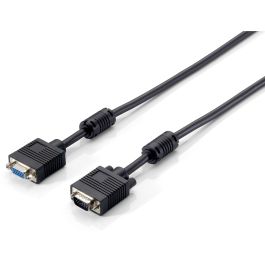 EQUIP Cable de Extensión VGA HD15 Macho/Hembra 5m, Soporta 1920x1080/60Hz Negro Precio: 24.69000039. SKU: B1GAEBJHWV