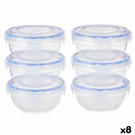 Set de Fiambreras Leknes 30502 Azul Transparente Plástico 800 ml 15,5 x 7,5 x 15,5 cm Hermético (8 Unidades) Precio: 100.68999996. SKU: B1CK5YBSG8