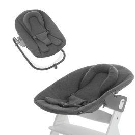 Hauck HAU1715730458756 Trona BETA+ Evolutiva Madera FSC De 6 meses a 90 kg con Arnés de 5 puntos y Ruedas, Blanqueada