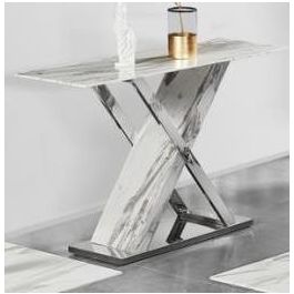 DKD Home Decor Consola Moderna Transparente Marron Oscuro Acero Cristal 120 x 40 x 75 cm Precio: 278.88999963. SKU: S3034387