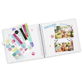 Hama 7293 Kreativ-Set Spiralalbum zum selbst gestalten 28x24 cm 50 páginas