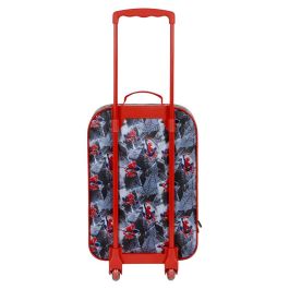 Maleta Trolley Soft 3D Symbol Marvel Spiderman Gris