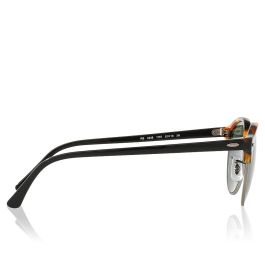 Rayban Gafas de Sol RB4246 1157 51 mm Negro Havana Carey Montura Marrón Lente Verde