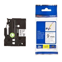 Brother - Cinta Rotuladora Laminada, Flexible, Texto Negro sobre Blanco, 9 mm x 8 M Precio: 15.49999957. SKU: B17FY849QP