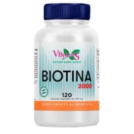 Biotina 2000Mcg 120Vcaps. Precio: 14.4999998. SKU: B12K6XCLFX