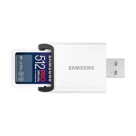 Samsung Tarjeta MicroSDXC 512GB XC PRO Ultimate U3 V30 Lectura 200MB/s Escritura 130MB/s MB-SY512SB/WW