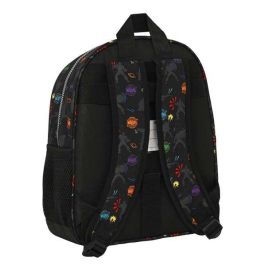 Mochila Infantil The Avengers Super heroes Negro (27 x 33 x 10 cm)