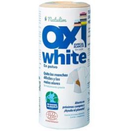 Natulim Oxi White 500 Gr Polvo Blanqueador Quitamanchas para Ropa, Elimina Malos Olores, Certificado Ecocert, Envase Cartón Precio: 11.79000042. SKU: B18F2EB5QS