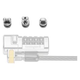 Kensington ClickSafe Universal Slots Security Anchors Kit Compatible con ranuras T-Bar, Nano y Wedge