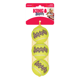 Kong Air Dog Squeaker Tennis Balls Medium Malla 3 Unidades Ast2E Precio: 6.95000042. SKU: B145L8NZ3A