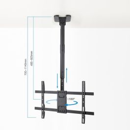TOOQ SOPORTE TECHO PANTALLAS 43-86" NEGRO