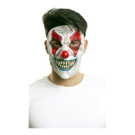 1/2 clown latex mask one size Precio: 11.5071. SKU: S8604004