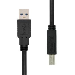 ProXtend Cable USB 3.2 Gen1 Tipo A a B Macho-Macho Negro 0.5 Metros