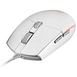 Mars Gaming Ratón Gaming MMGW hasta 3200 DPI RGB Flow Blanco Precisión Total para Gaming