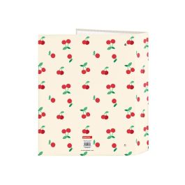 Carpeta de anillas Safta Cherry Beige A4 27 x 33 x 6 cm