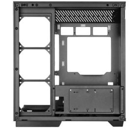 Mars Gaming MC3 Caja ATX Semitorre Gaming, Triple Cristal Templado, 3 Ventiladores FRGB Incluidos, Micro-ATX/Mini-ITX, Negra, Gestión de Cables