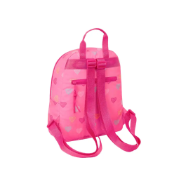 Mochila Benetton Heart Rosa 25 x 30 x 13 cm