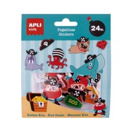 Stickers Apli Bolsa 1H Goma Eva Piratas (18877) 5 unidades Precio: 15.49999957. SKU: B14QNNMLMA