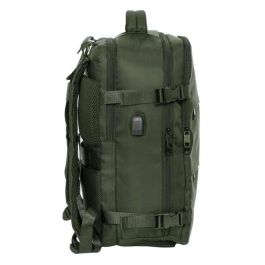 Safta Mochila de Viaje para Cabina de Avión y Portátil 15,6'' Real Betis Balompié - Color Verde, Dimensiones 440x290x190 mm