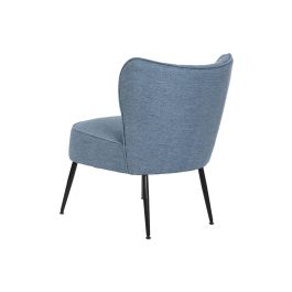 Sillon Scandi DKD Home Decor Azul 64 x 72.5 x 55 cm