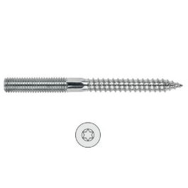 Esparrago 2 Roscas Torx 6-40 Zincado Largo 60Mm Diámetro 8Mm Herrajes Alk Precio: 0.49999983. SKU: B1KLRG858M
