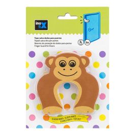 Inofix Tope Salva Dedos para Puertas Marrón 5211-4-001 Blister