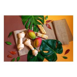 Snackys Nudos Masticables para Perro 20-23 cm Sabor Mango 6 Unidades