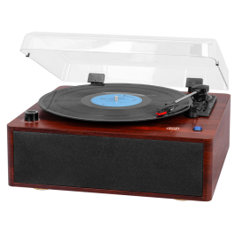 Trevi TT 1030 BT Tocadiscos de Tracción Directa con Bluetooth, Altavoces 30W RMS y Diseño en Madera. Soporta 33, 45, 78 RPM. Precio: 91.89999973. SKU: B18DK7J6EE