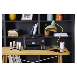 Epson ET-3850 Impresora Multifunción EcoTank 3 en 1, A4, Wi-Fi, ADF, Duplex, Inyección de Tinta, Color, 4800 x 1200 DPI