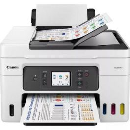 Canon 5779C006 MAXIFY GX4050 Impresora Multifunción 4 en 1 MegaTank Recargable WiFi Dúplex Automático Fax ADF 35 Hojas Blanca