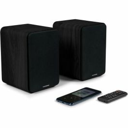 THOMSON WS600DUO - Juego de 2 altavoces con caja de madera - 100W - Bluetooth 5.0 - 2 salidas RCA - Negro THOMSON WS600DUO - Juego de 2 altavoces con caja de madera - 100W - Bluetooth 5.0 - 2 salidas RCA - Negro