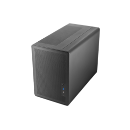 Mars Gaming MCXPS Micro-ATX Cristal Templado Caja Torre Negra