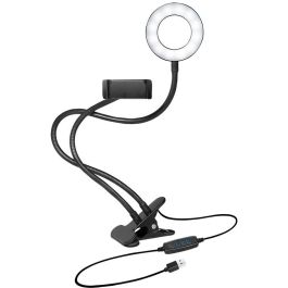 LogiLink Anillo de luz para Smartphone con Soporte de Sujeción DM 8.5cm Precio: 26.8899994. SKU: B195MXYBS6